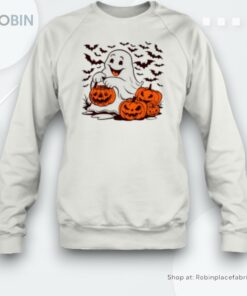 Ghost Halloween Party Fall Pumpkin Unisex Shirt
