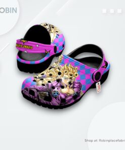 Giorno Giovanna Crocs Shoes, Anime Gifts