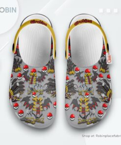 Giratina Crocs Shoes Pattern Style Giratina Crocs Shoes Pattern Style