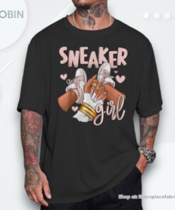 Girl Afro Low Legend Pink 11s Matching For Women Unisex Shirt