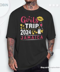 Girls Trip 2024 Jamaica Travel Group Matching Jamaica Vacay Unisex Shirt
