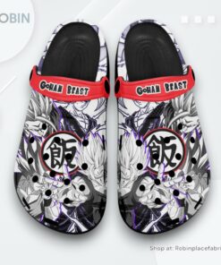 Gohan Beast Crocs Shoes Manga Style Personalized, Dragon Ball Anime Unique Gifts Gohan Beast Crocs Shoes Manga Style Personalized, Dragon Ball Anime Unique Gifts