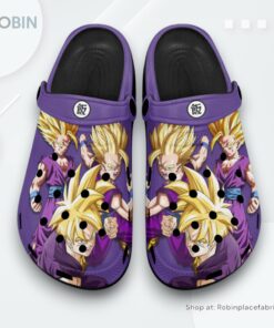 Gohan SSJ Crocs Shoes Pattern Style, Gohan Merchandise