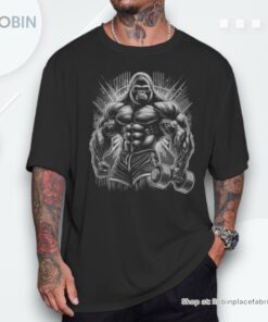 Gorilla Monkey Gym Wear Bodybuilding Workout Motivation Unisex Shirt
