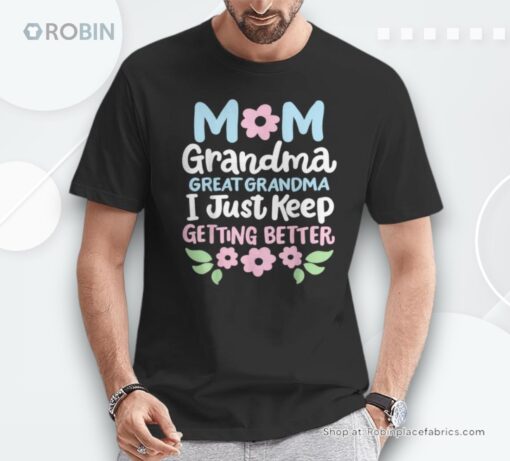 Great Grandma Great Grandmother Unisex Shirt