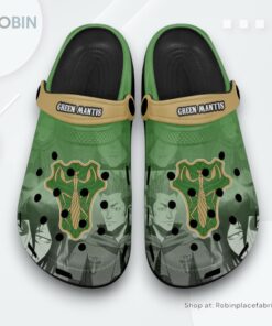 Green Mantis Crocs Shoes, Anime Gifts Green Mantis Crocs Shoes, Anime Gifts