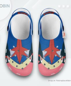 Greninja Crocs Shoes Custom Funny Style, Pokemon Unique Gifts