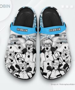 Grimmjow Jaegerjaquez Crocs Shoes Manga Style Personalized