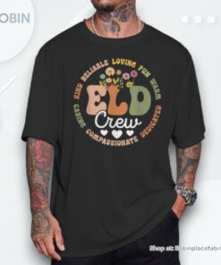 Groovy Tie Dye Eld Crew English Language Development Teacher Unisex Shirt