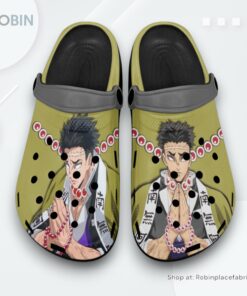 Gyomei Himejima Crocs Shoes Custom Gyomei Himejima Crocs Shoes Custom
