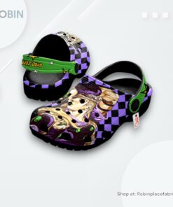 Gyro Zeppeli Crocs Shoes, Anime Gifts Gyro Zeppeli Crocs Shoes, Anime Gifts