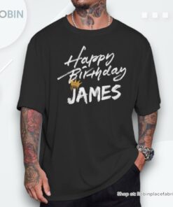 Happy Birthday James For Party Unisex Shirt