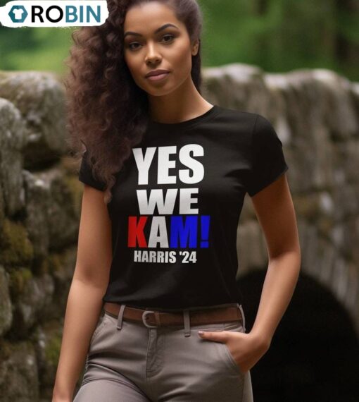 Harris 24 Yes We Kam Shirt, Elegant Short Sleeve T-shirt