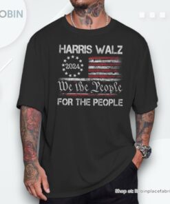 Harris Waltz 2024 For The People Kamala Harris Tim Waltz Unisex Shirt