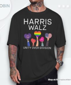 Harris Waltz 2024 Unity Over Division Unisex Shirt