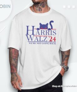 Harris Waltz 2024 We’re Not Going Back Cat Lady Unisex Shirt