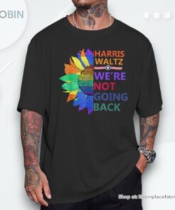 Harris Waltz We’re Not Going Back Sunflowers Proud Pride Unisex Shirt Harris Waltz We’re Not Going Back Sunflowers Proud Pride Unisex Shirt