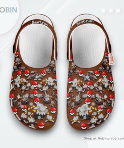 Heatran Crocs Shoes Pattern Style