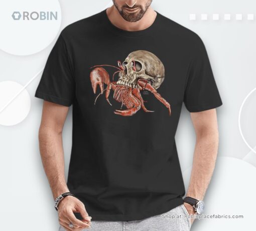 Hermit Skull Crab Unisex Shirt
