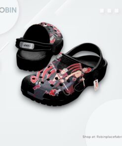 Hidan Crocs Shoes Pattern Style