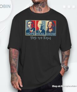 Hope Heal Grow Obama Joe Biden Kamala Harris 2024 Unisex Shirt