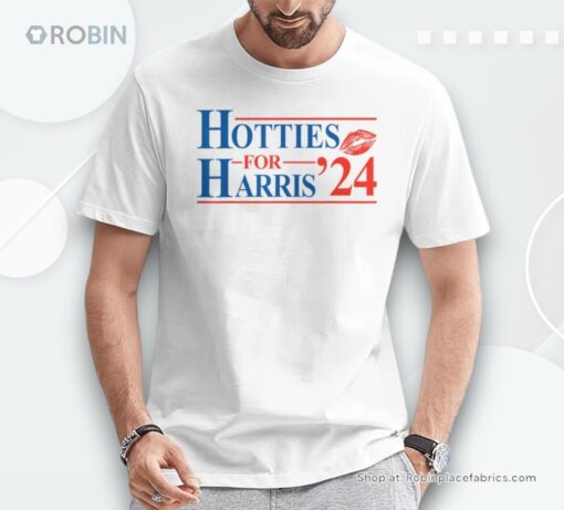 Hotties For Harris Kamala Harris For President 2024 Unisex Shirt