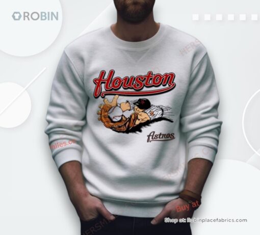 Houston Astros Player Catch Baseball 2024 Shirt