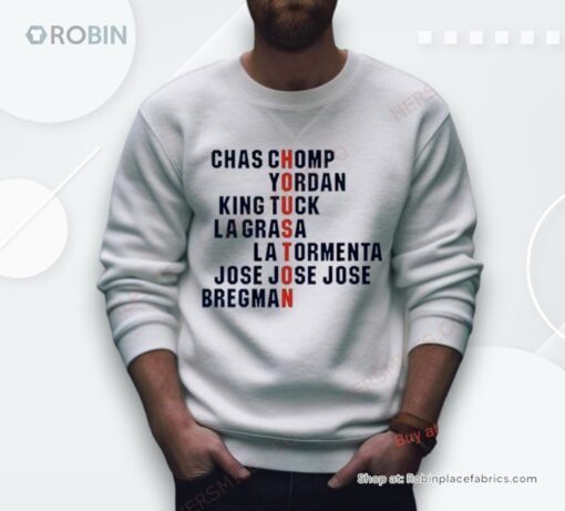 Houston Astros Players Names 2024 Shirt