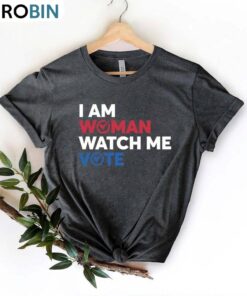 I Am Woman Watch Me Vote Shirt, Election 2024 Long Sleeve Tee Tops I Am Woman Watch Me Vote Shirt, Election 2024 Long Sleeve Tee Tops