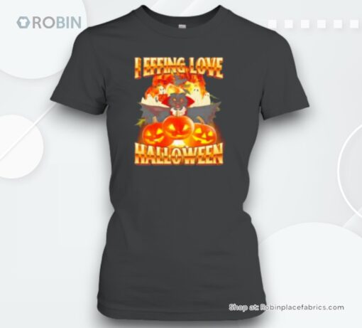 I Effing Love Halloween Cat Dracula Unisex Shirt
