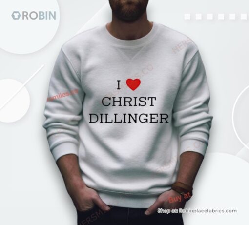 I Love Christ Dillinger Shirt