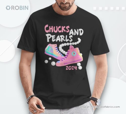 I Understand The Assignment Kamala Chucks Pearl I’m With Her Unisex Shirt