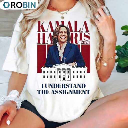 I Understand The Assignment Shirt, Harris 2024 Sweatshirt Hoodie