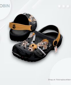 Ichigo Kurosaki Crocs Shoes Pattern Style