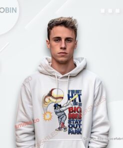 If You Can’t Hit With The Big Dog Stay Out Of The Park Baseball Shirt