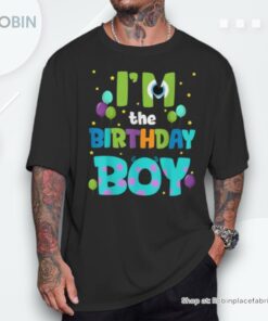 Im The Birthday Boy Monsters Family Party Decorations Unisex Shirt