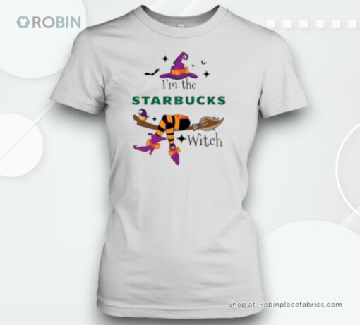 I’m The Starbucks Witch Halloween Unisex Shirt
