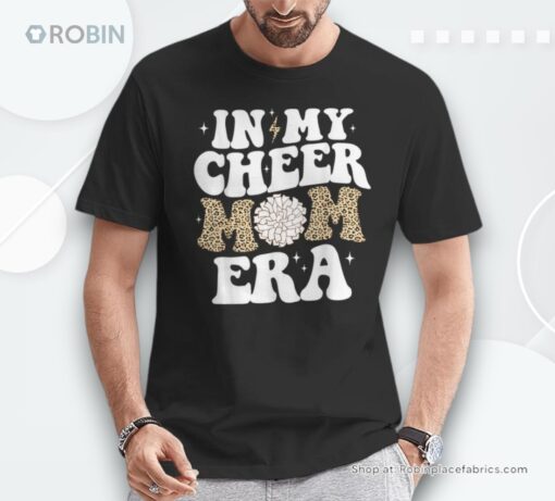 In My Cheer Mom Era Game Day Cheerleading Mom Cheer Mom Unisex Shirt