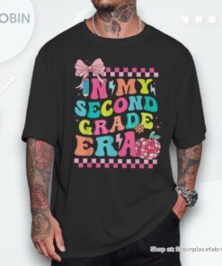 In My Second Grade Era Girl Back To School 2nd Grade Teacher Unisex Shirt