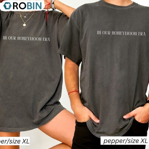 In Our Honeymoon Era Shirt, Retro Tee Tops Sweatshirt
