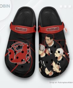 Inarizaki Crocs Shoes, Anime Gifts Inarizaki Crocs Shoes, Anime Gifts