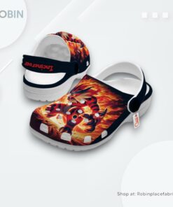 Incineroar Crocs Shoes Custom Art Style Incineroar Crocs Shoes Custom Art Style