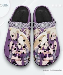 Ino Yamanaka Crocs Shoes Pattern Style