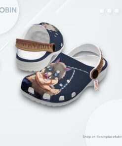 Inosuke Crocs Shoes Custom, Kimetsu no Yaiba Fan Gears