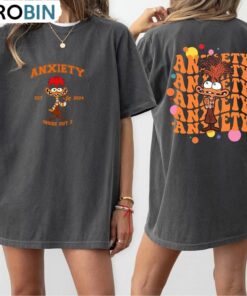 Inside Out Disney Unisex Hoodie, Inside Out 2 Shirt Long Sleeve