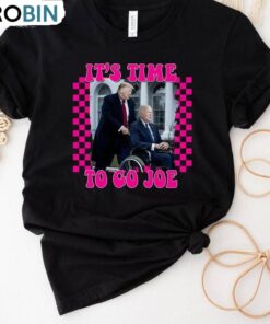 It’s Time To Go Joe Shirt, Funny Anti Biden Long Sleeve Tee Tops
