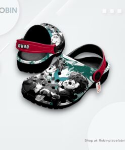 Izuku Deku Crocs Shoes Manga Style Personalized