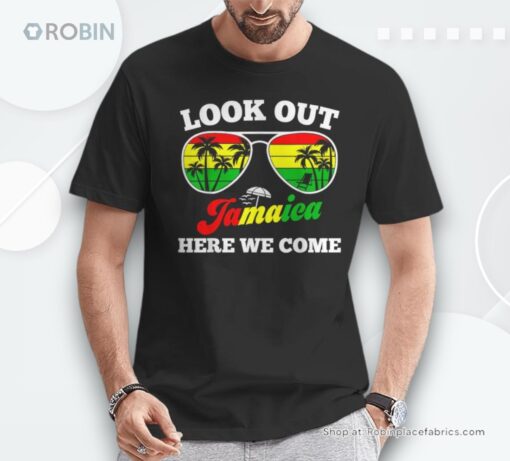 Jamaica Look Out Jamaica Here We Come Family Women Unisex Shirt