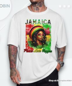 Jamaican Woman Rasta Life Reggae Music Culture Jamaica Unisex Shirt