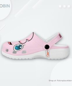 Jigglypuff Crocs Shoes Custom Funny Style, Pokemon Gifts for Fans